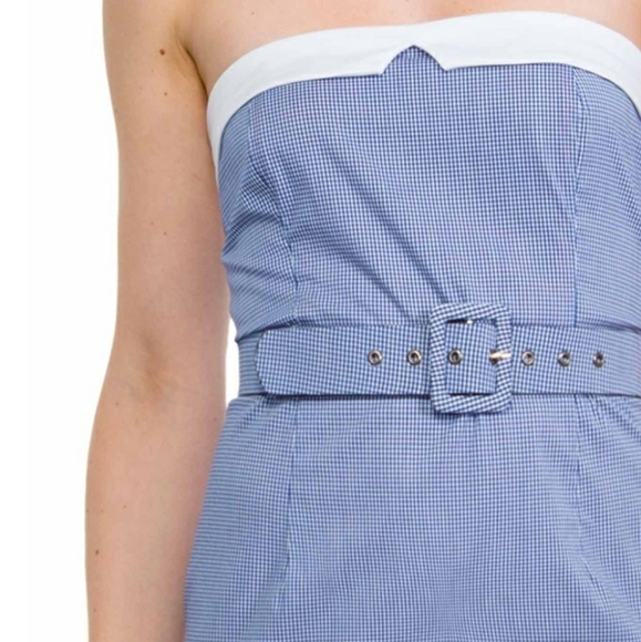 Gretchen scott Cotton Spandex Dress - The Galley Gingham small - Picture 4 of 13